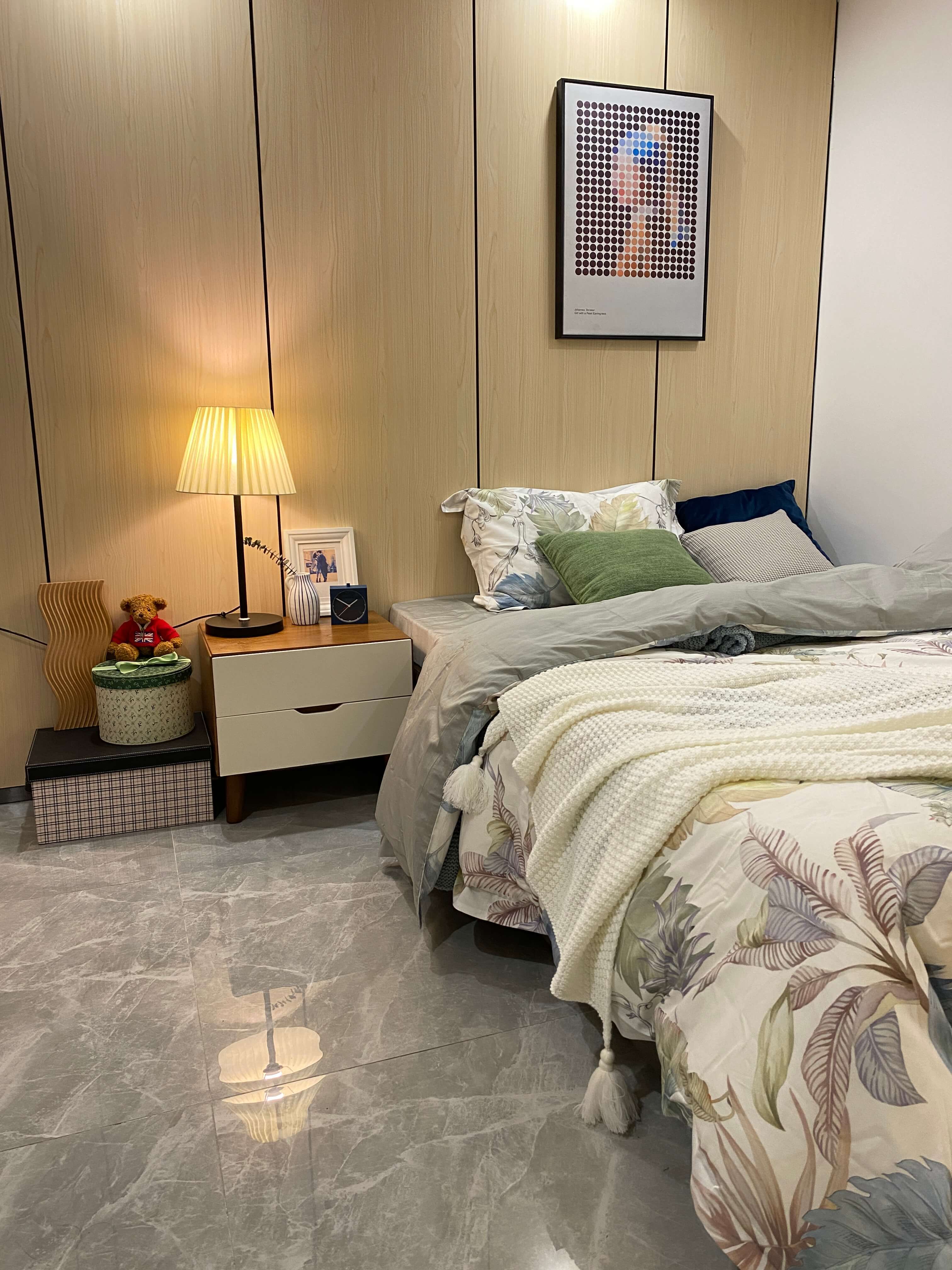 Linsy Home furniture bed room design bed frame night stand.jpg