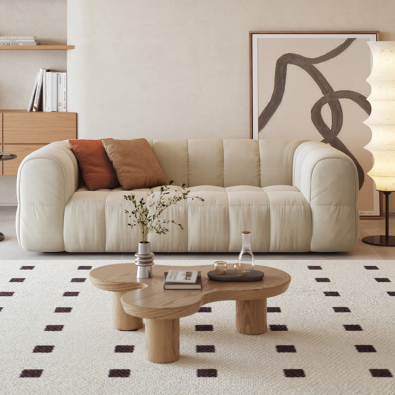 Modern Fabric Sofa Furniture Living Room Velvet Sofa BS117-A