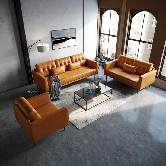 Linsy Contemporary Luxury Classic Best, Best Luxury Leather Sofa