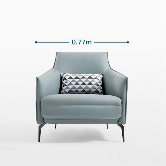 Luxury Italian Lounge Genuine Leather Sectional Sofa