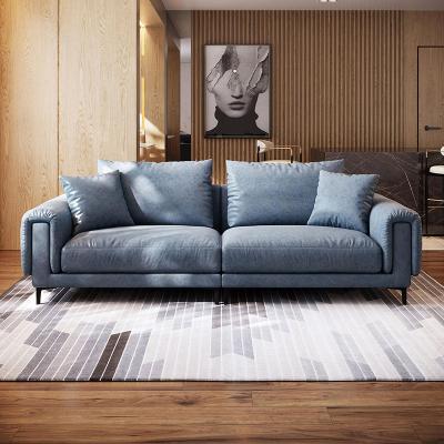 LINSY Classic Living Room L-Shaped Fabric Sofa S052