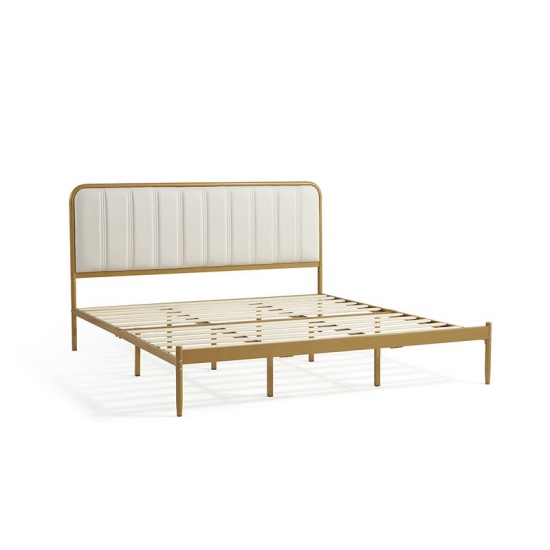 White Color Double Bed