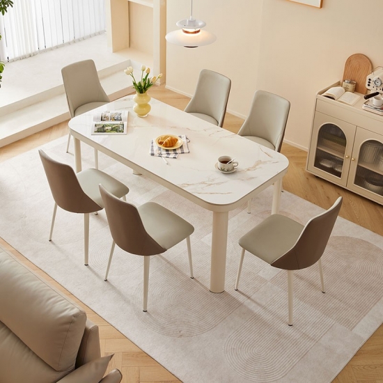 Modern Rectangle Dining Table Set