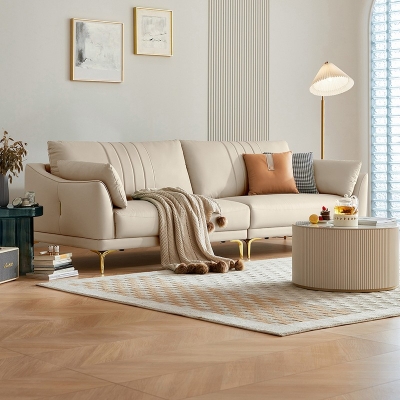  Living Room Luxury Fabric Sofa