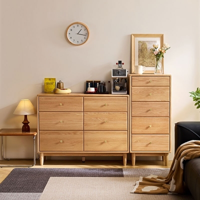 Solid wood dresser