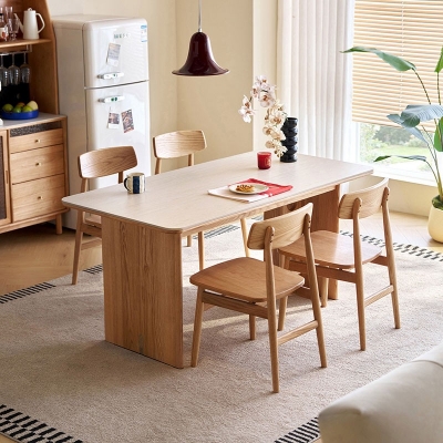 Dining Room Kitchen Use Table with Wood Frame