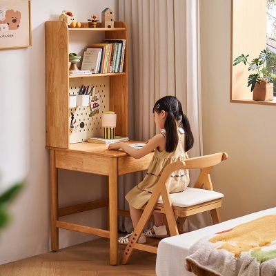 solid wood children desk