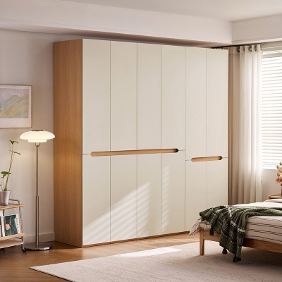 wooden wardrobe closet