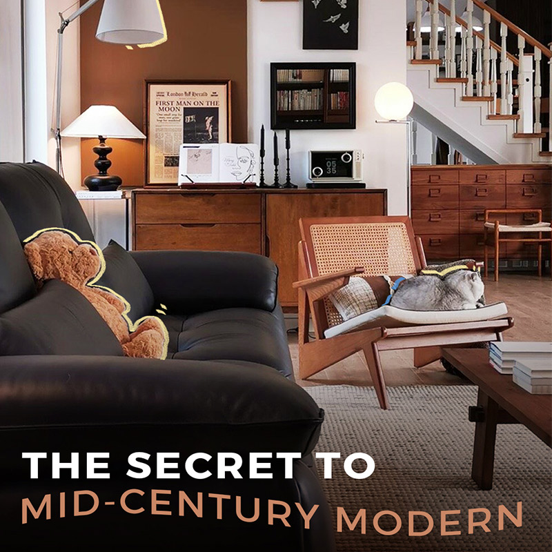 4 Easy Ways to Create a Timeless Mid-Century Modern Home