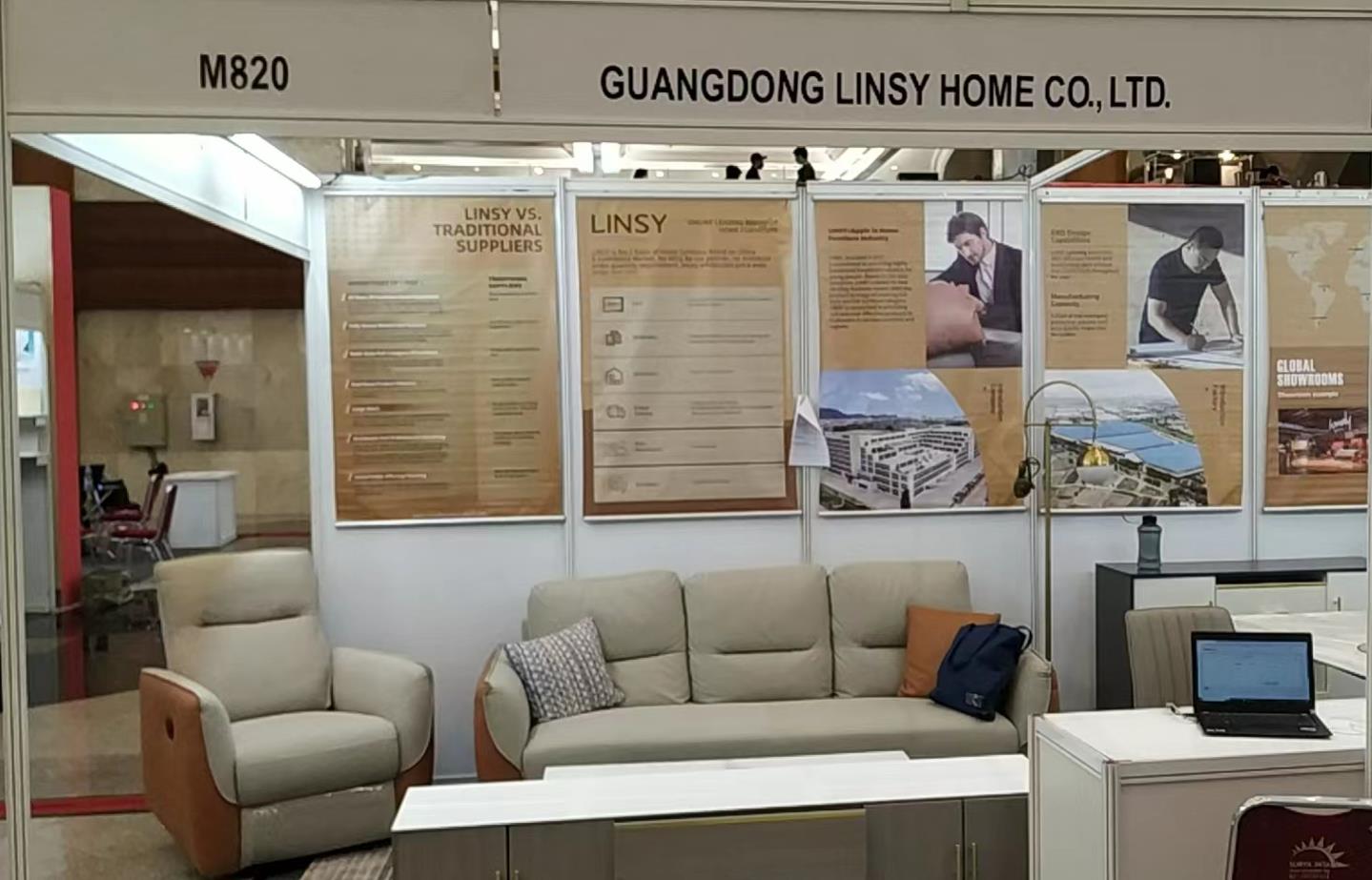 LINSY Exhibited at China Homelife Indonesia 2022