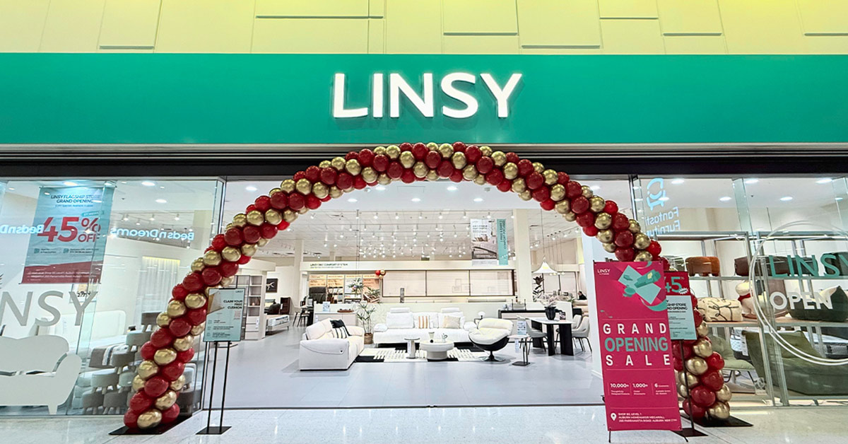 LINSY Expands Global Footprint with New Stores in Sydney and Taiwan