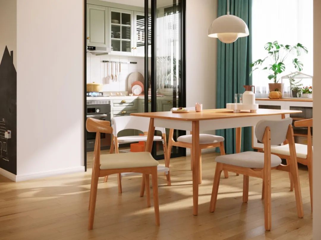 With a small act, your 145㎡ home has a new look